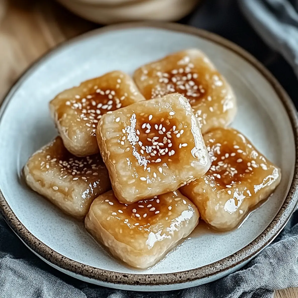 Sweet Soy Butter Korean Rice Cakes for a Cozy Snack Delight