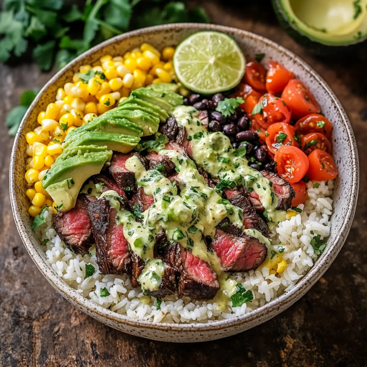 Cilantro Lime Steak Bowls: Quick, Zesty Flavor Heaven