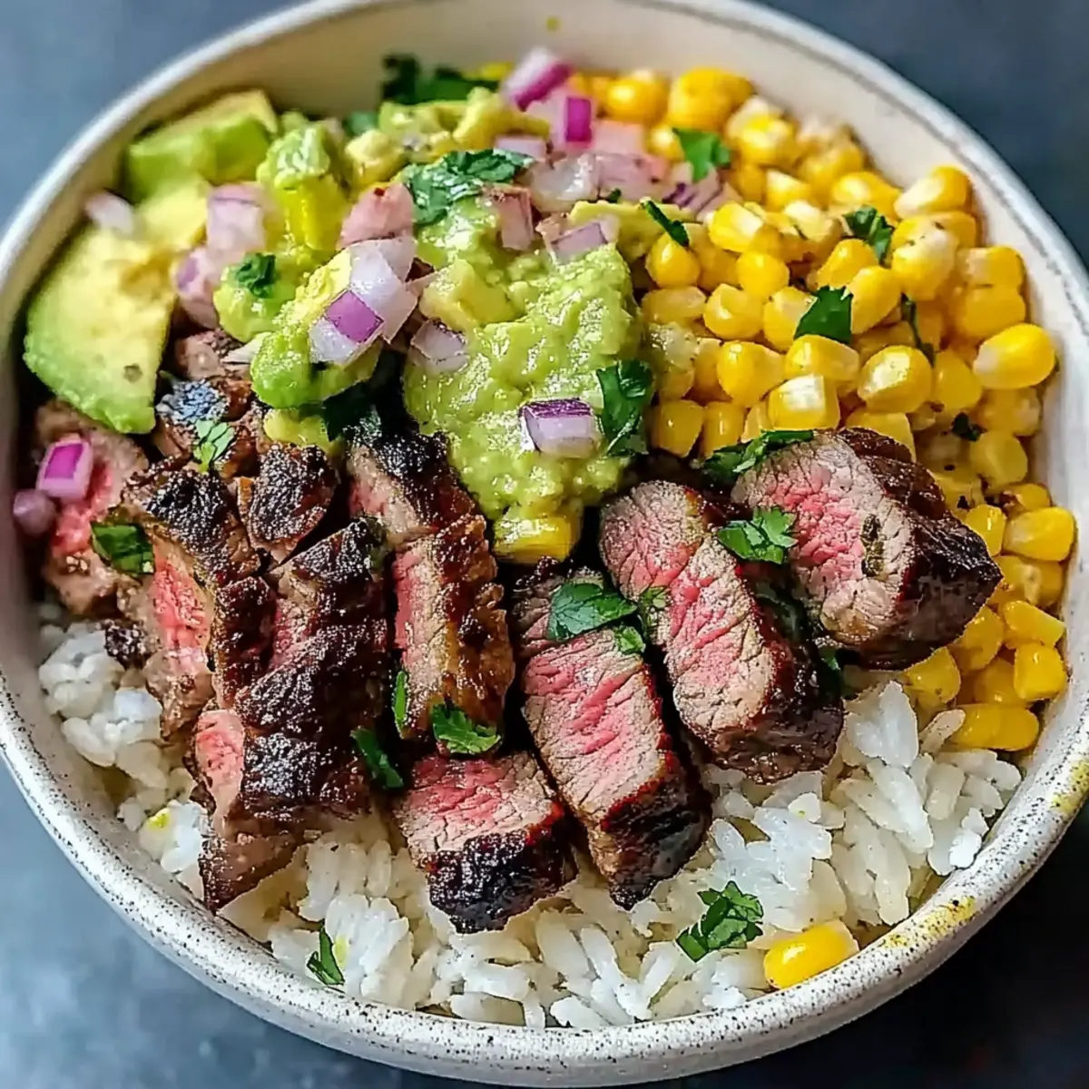 Street Corn Steak Rice Bowls for a Flavorful Feast at Home