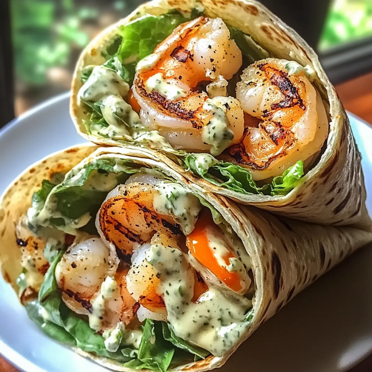 Grilled Shrimp Caesar Wraps for a Quick, Flavorful Lunch