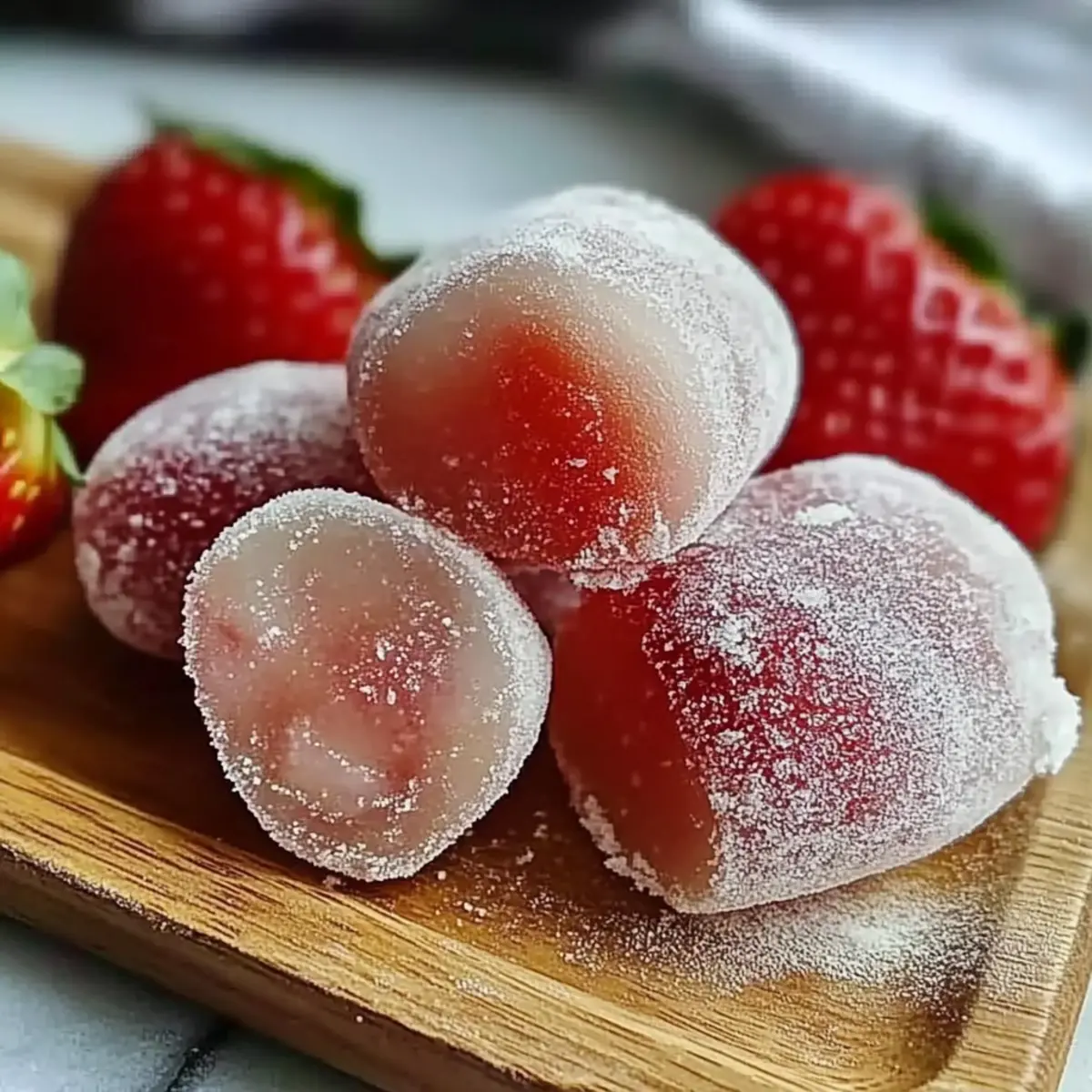 Delicious Strawberry Mochi Recipe: Quick No-Bake Treats!