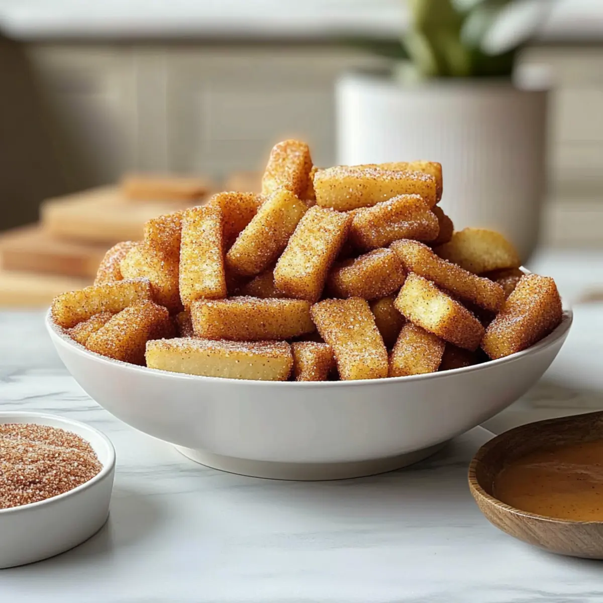 Crispy Air Fryer Apple Fries for Your Healthier Snack Cravings