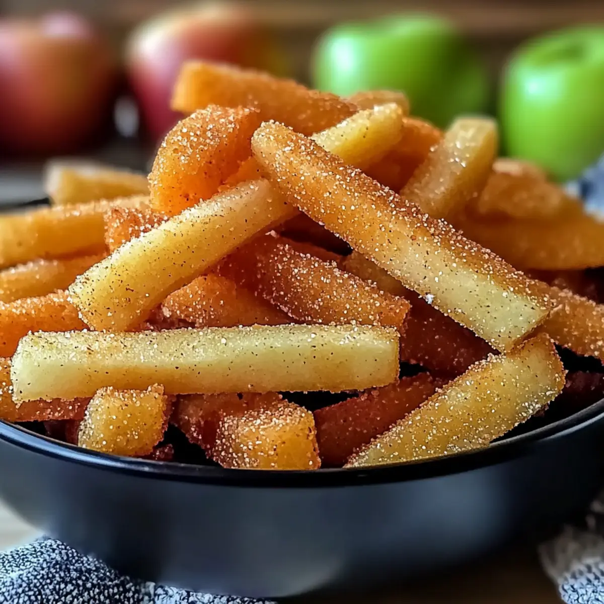 Crispy Air Fryer Apple Fries for a Guilt-Free Snack Treat