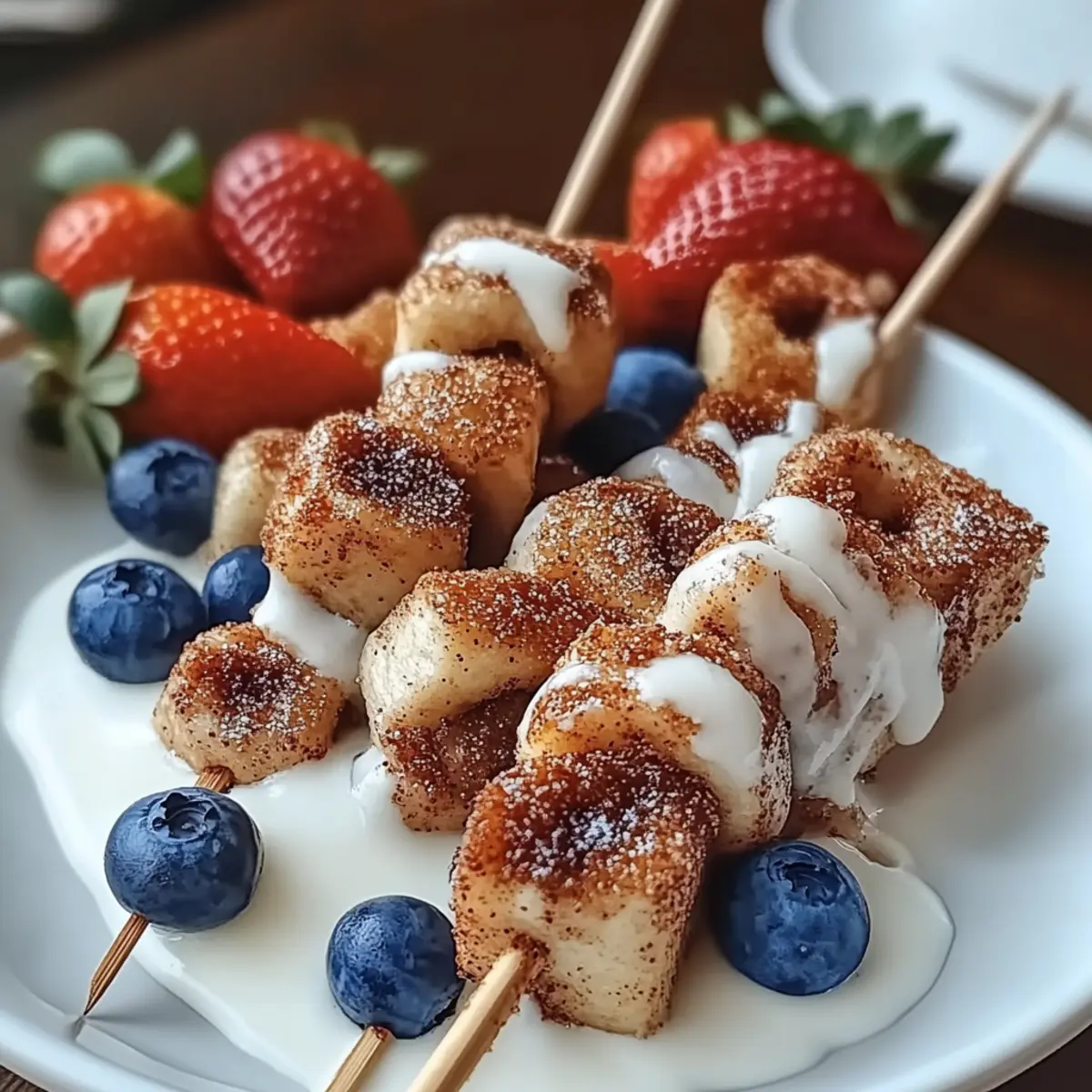 Cinnamon Roll Breakfast Skewers to Elevate Your Brunch Game