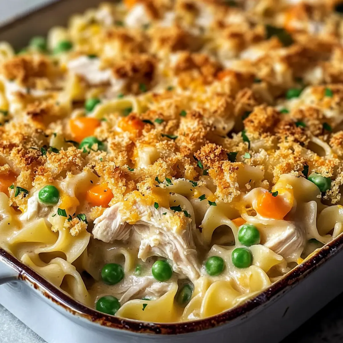 Creamy Chicken Noodle Casserole for Cozy Weeknight Dinners