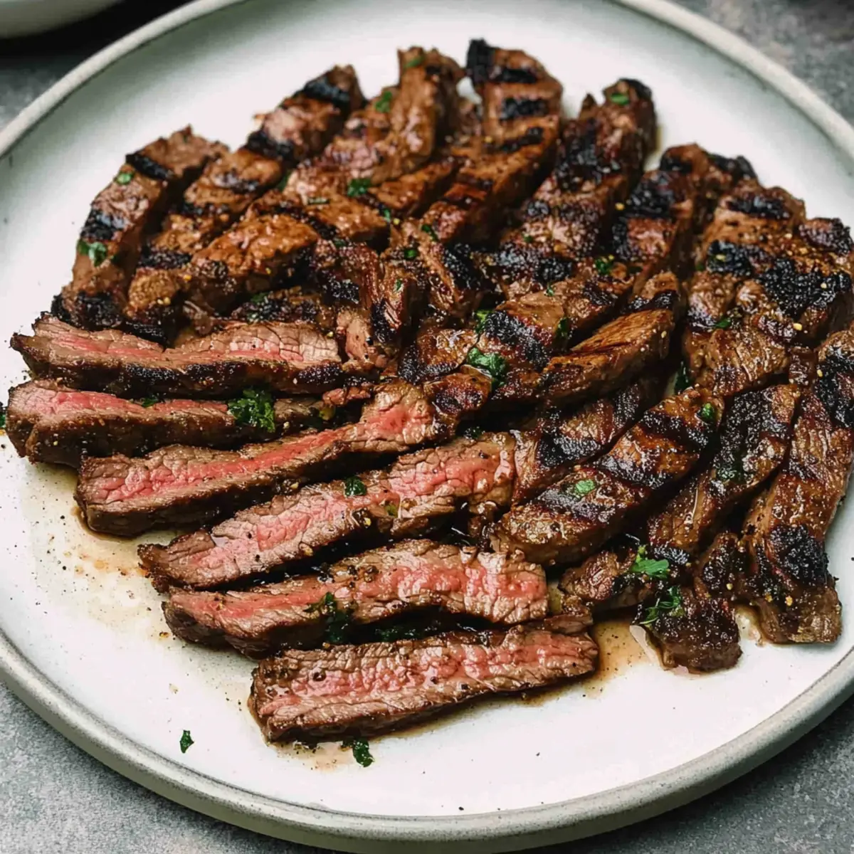 Savory Marinated Skirt Steak for Tender Grilling Perfection