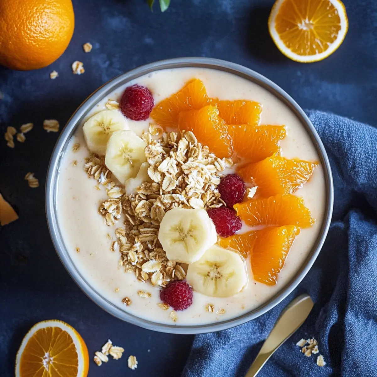 Creamy Orange Creamsicle Smoothie Bowl for a Bright Morning