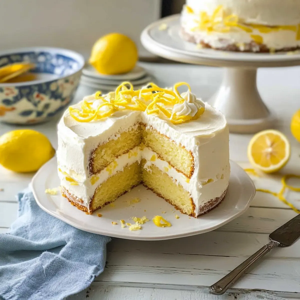 Limoncello Mascarpone Cake: A Refreshing Slice of Summer