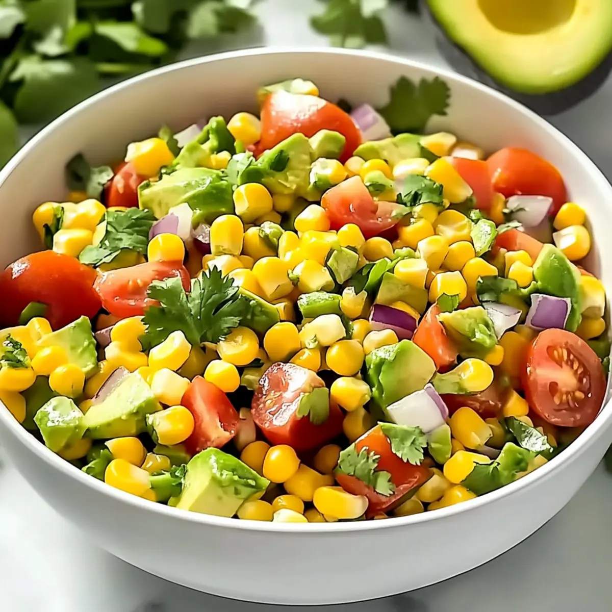 Refreshing Summer Corn Salad with Avocado – Easy and Delicious