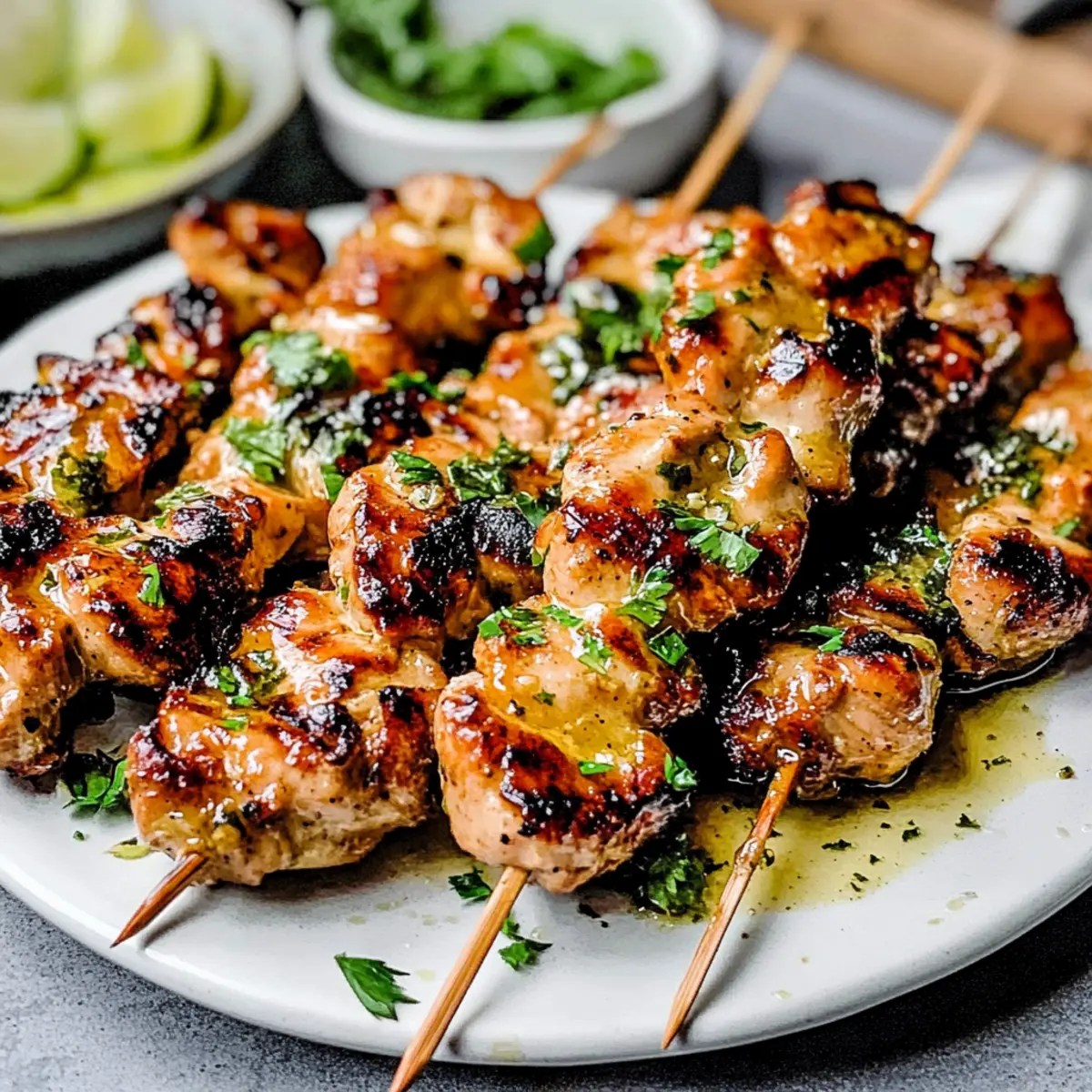 Honey Garlic Chicken Skewers That Will Wow Your Taste Buds