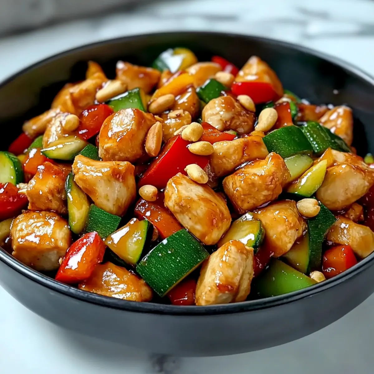 Delicious Keto Kung Pao Chicken in Just 25 Minutes