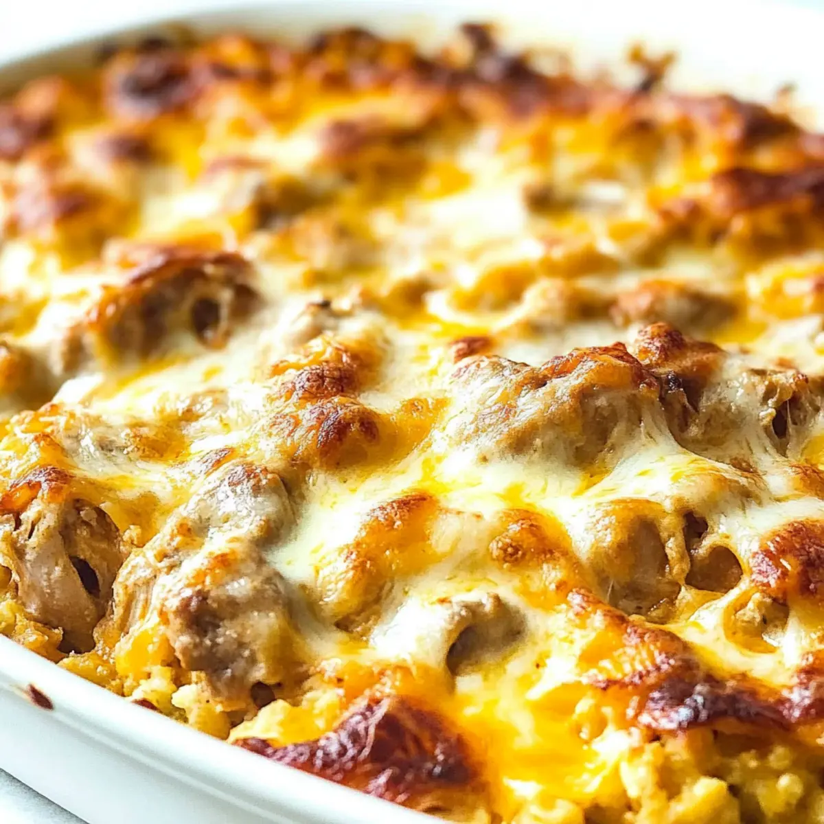 Savory Mexican Keto Chicken Casserole for Cozy Nights