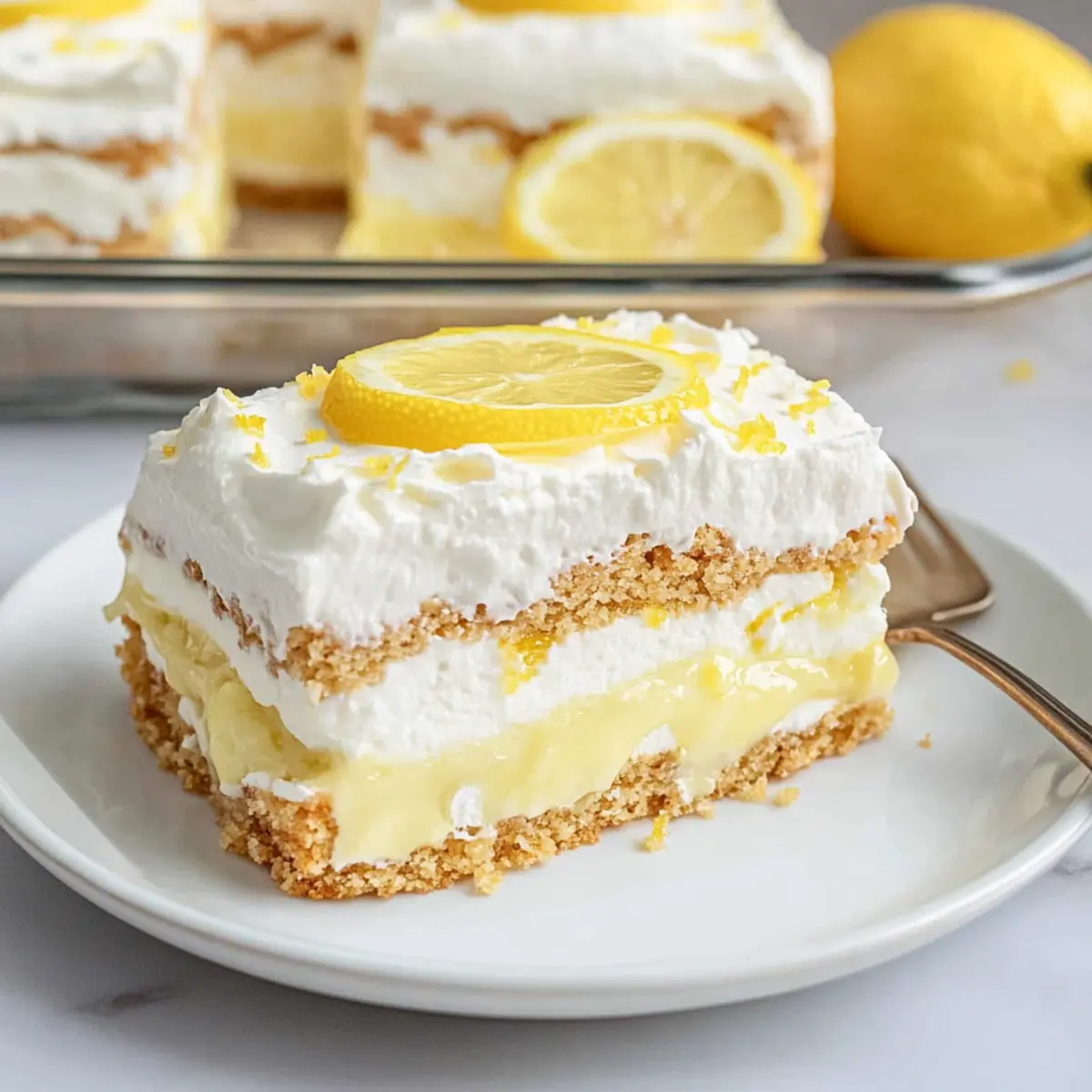 Cool and Creamy Lemon Icebox Cake: The Perfect No-Bake Treat