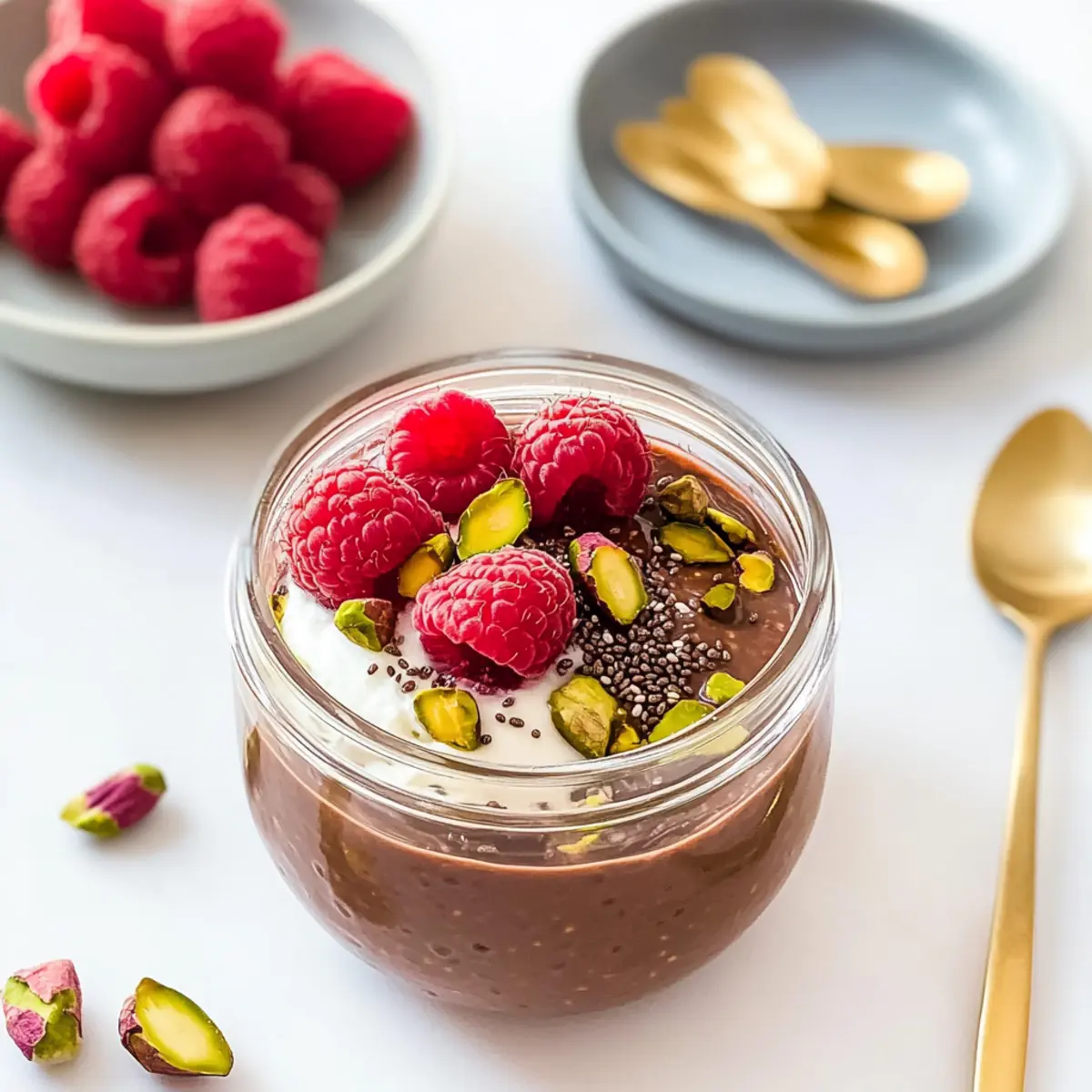 Creamy Cacao Blended Chia Pudding for Ultimate Indulgence