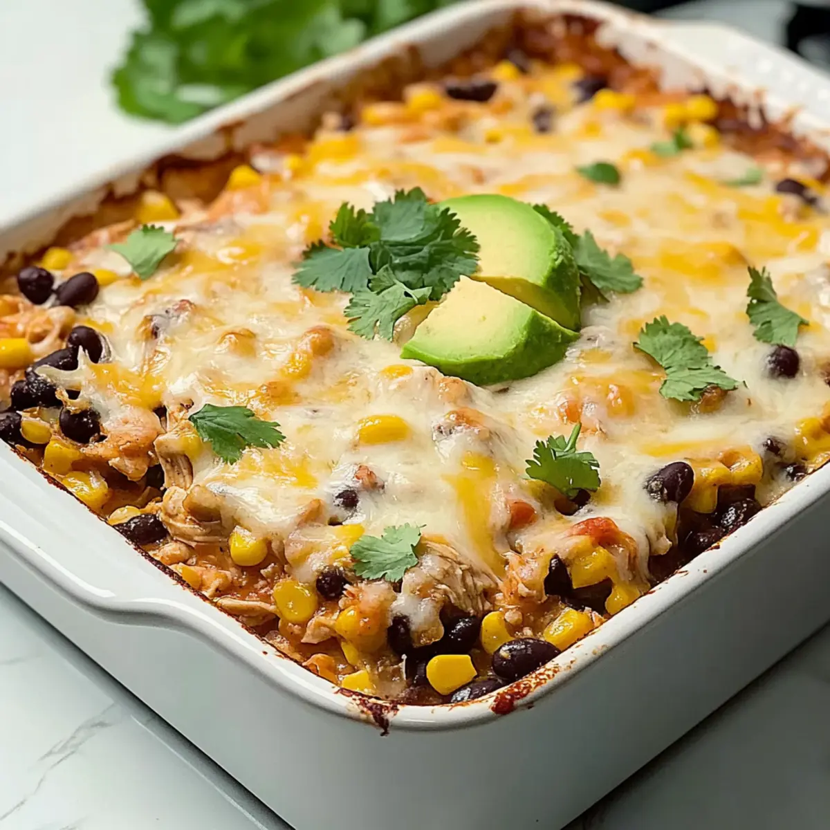 Hearty Mexican Chicken Casserole: Comfort Food Made Easy
