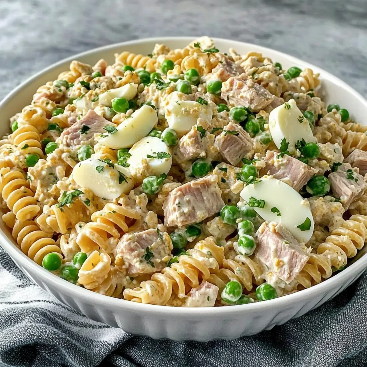 Delicious Easy Tuna Pasta Salad for Quick High-Protein Meals