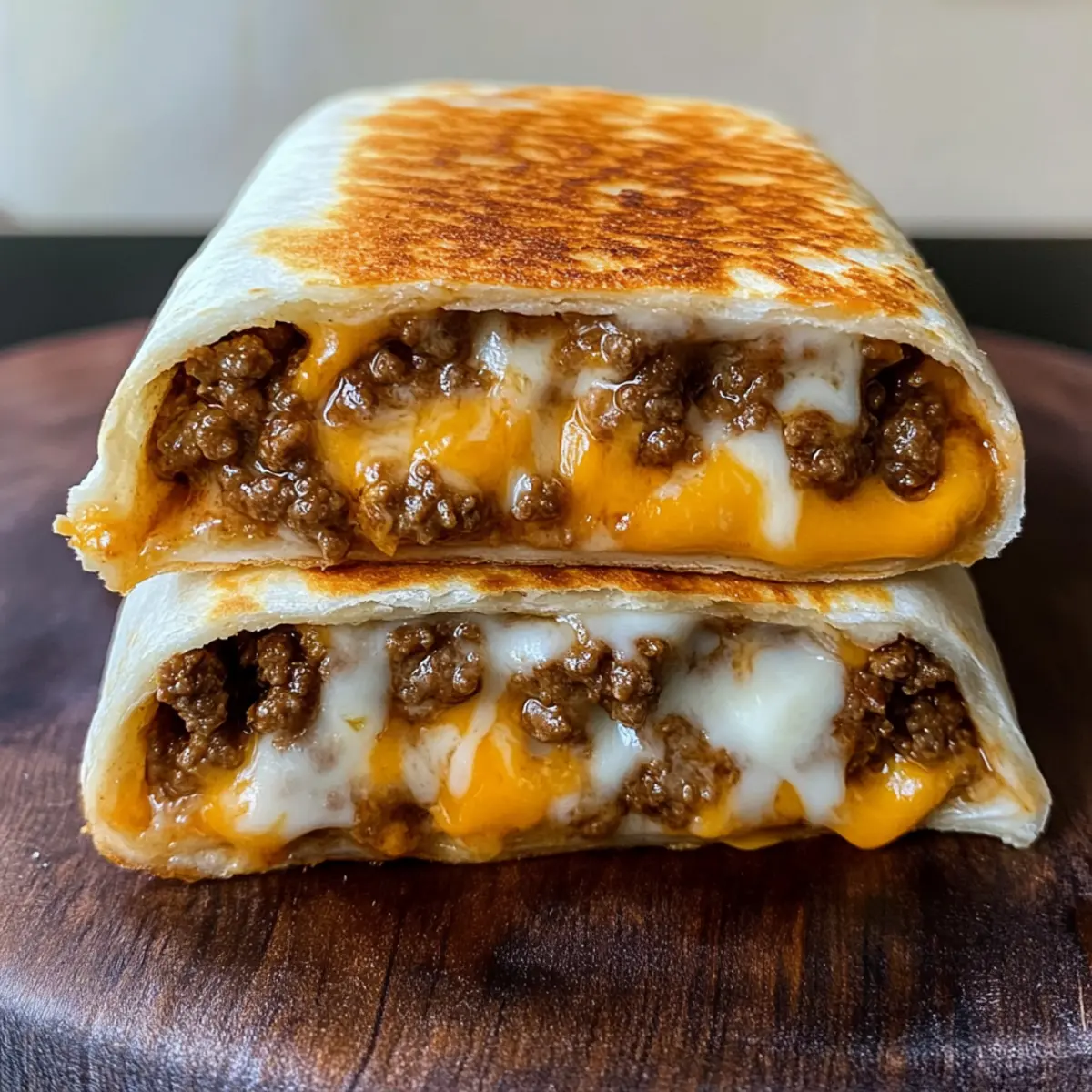 Cheesy Grilled Cheese Burrito That’ll Make Fast Food Jealous