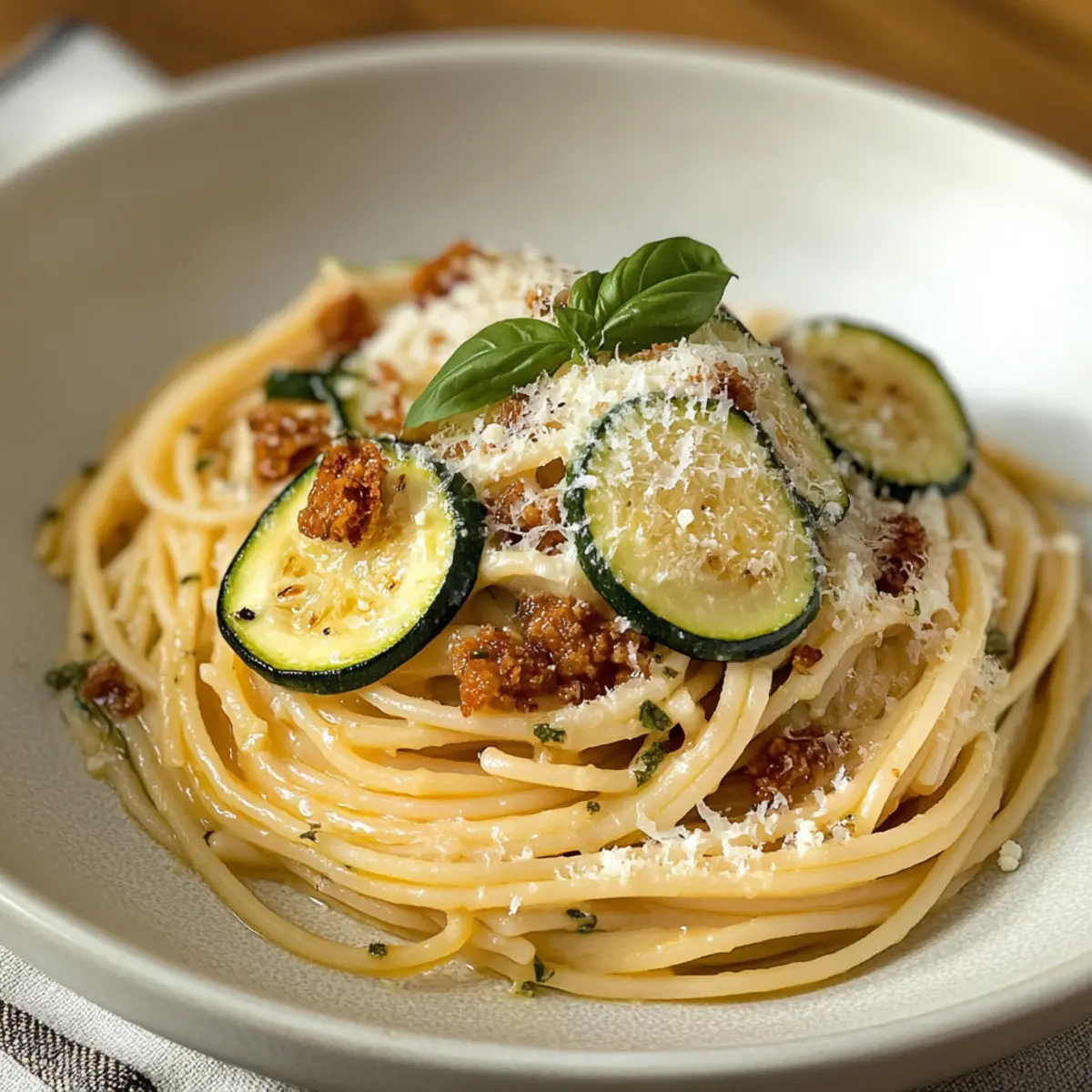 Stanley Tucci Spaghetti: A Creamy Zucchini Delight You’ll Love
