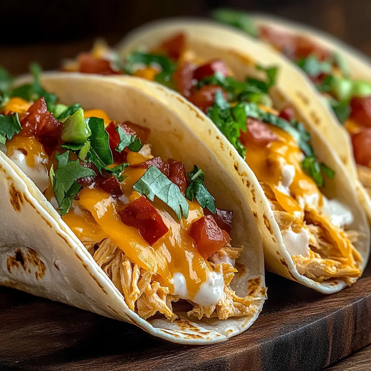 Savory Crack Chicken Tacos for Family Taco Night Fun