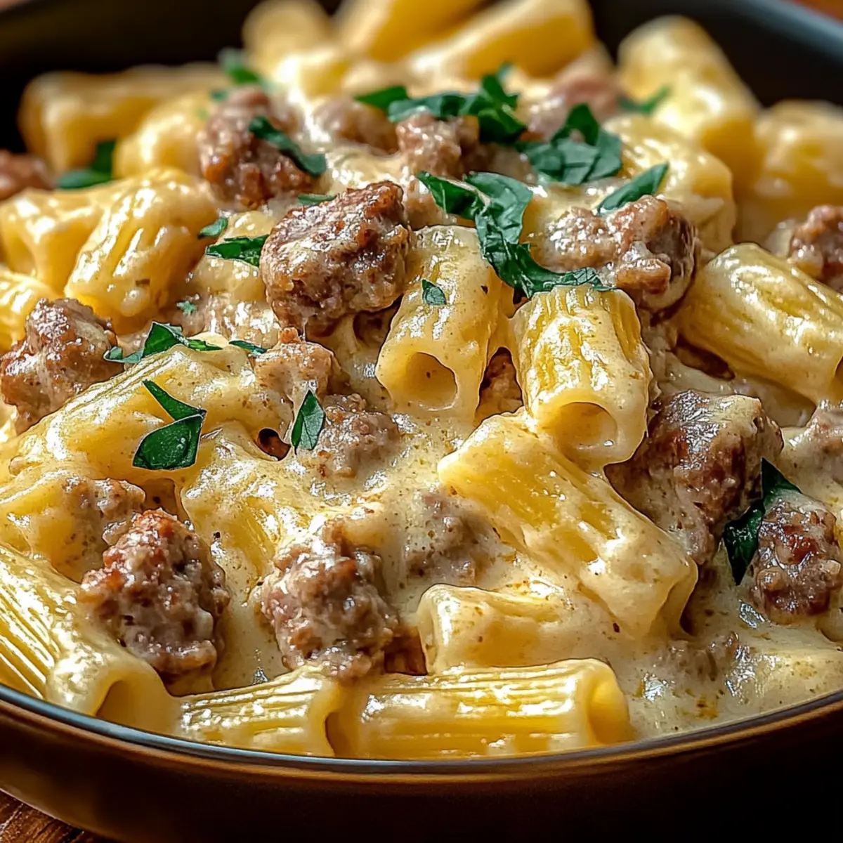 Creamy Italian Sausage Rigatoni: Comfort in Every Bite