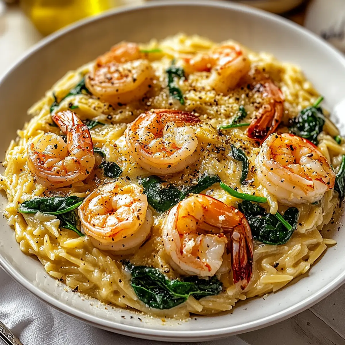 Creamy Garlic Shrimp Orzo: Your New Go-To One-Pot Delight