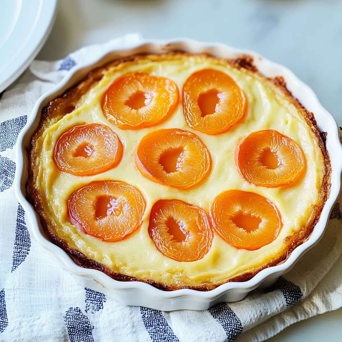 Decadent Apricot Flaugnarde: Easy French Dessert Bliss