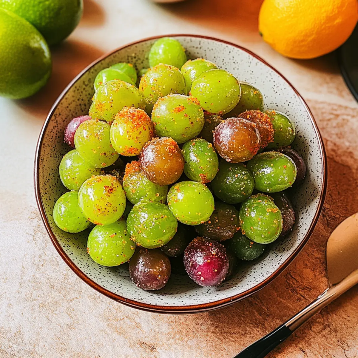 Delightful Frozen Tajin Grapes: Your New Favorite Guilt-Free Snack