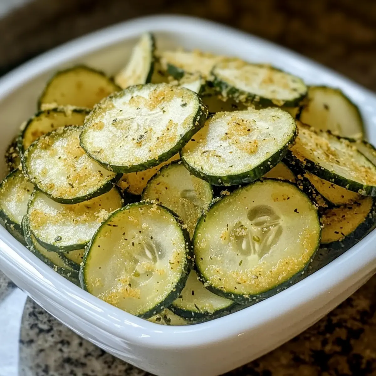 Crunchy Ranch Cucumber Chips for Guilt-Free Snacking Bliss
