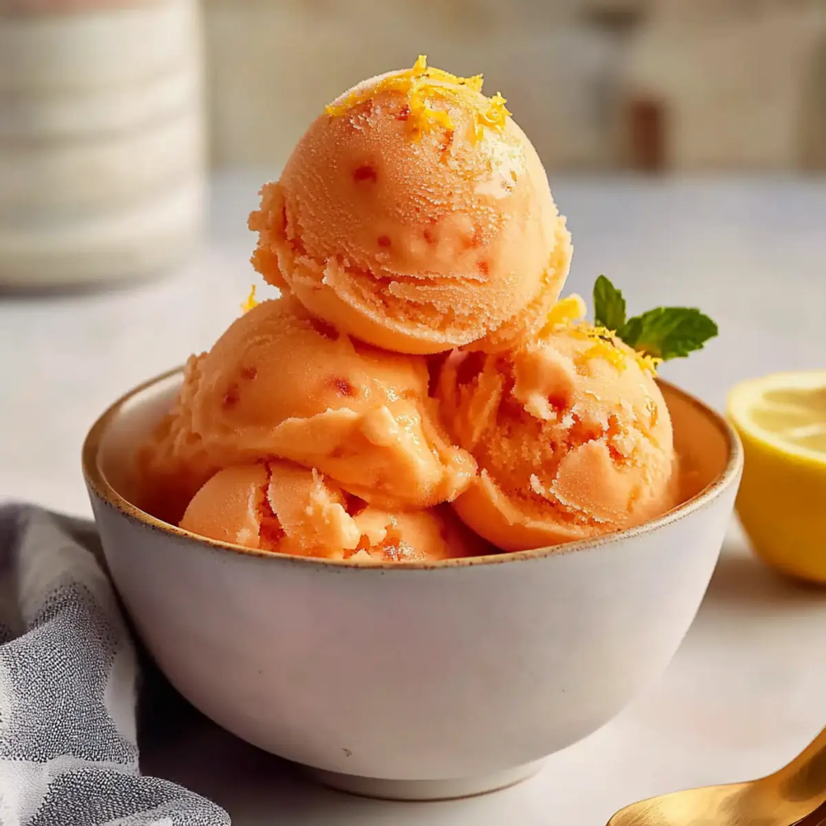 Best Peach Sorbet Recipe for the Ultimate Summer Delight