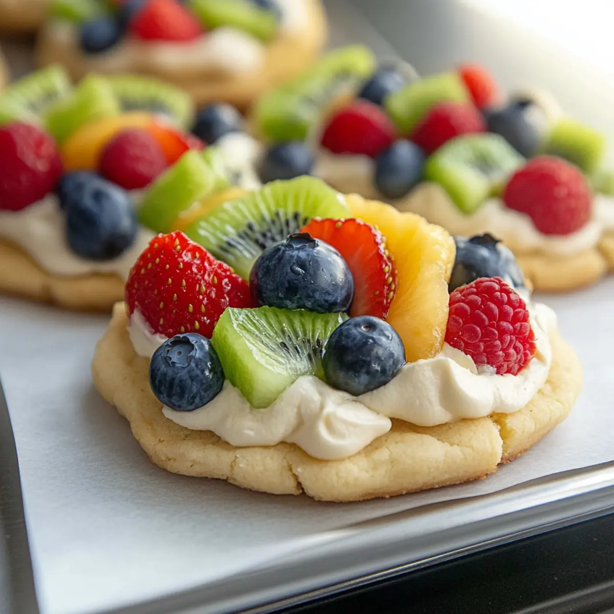 Fruit Pizza Cookies that Wow Your Guests with Fresh Flavors