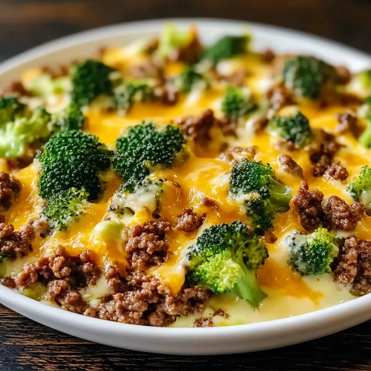 Savory Healthy Keto Hamburger Broccoli Skillet in 30 Minutes
