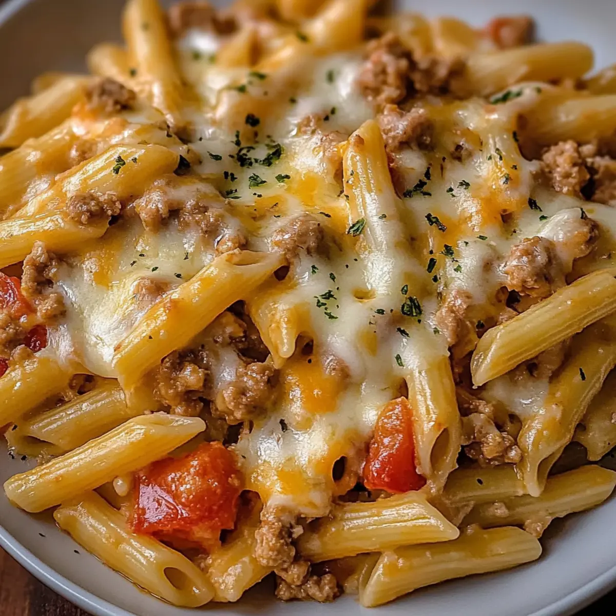 One-Skillet Cheesy Ground Chicken Pasta Your New Family Favorite