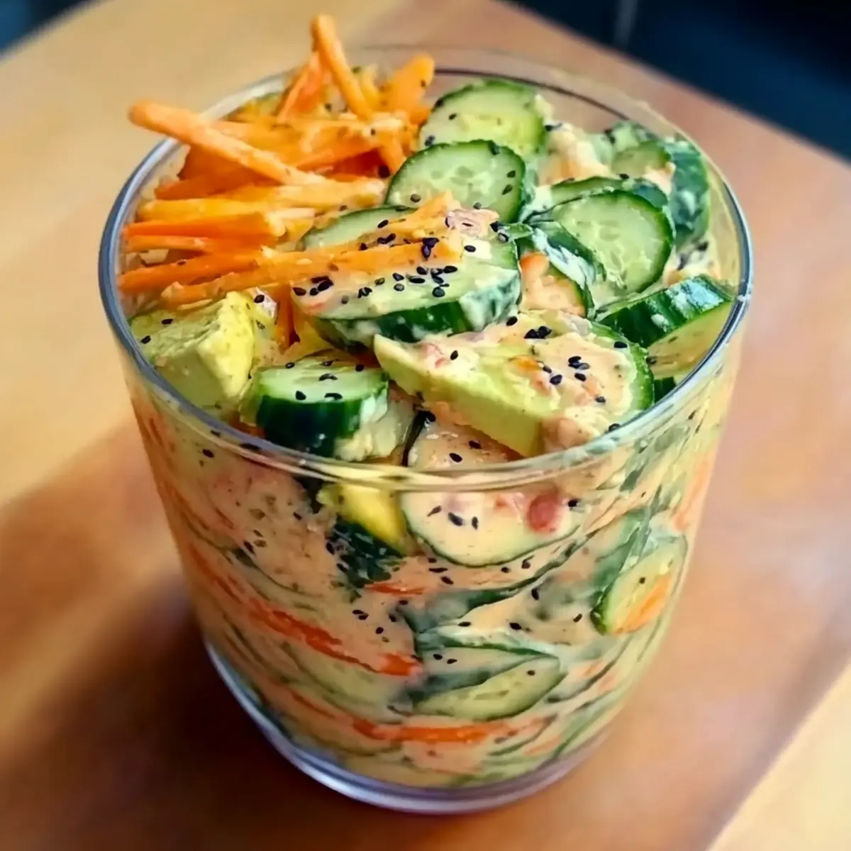 Viral Creamy Asian Cucumber Salad That Refreshes Your Day