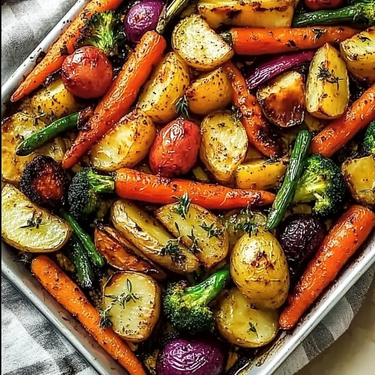 One-Pan Roasted Vegetables Recipe: Easy, Flavorful Delight
