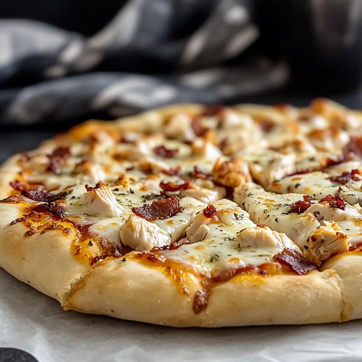 Savory Chicken Bacon Ranch Pizza That’s Easy to Make