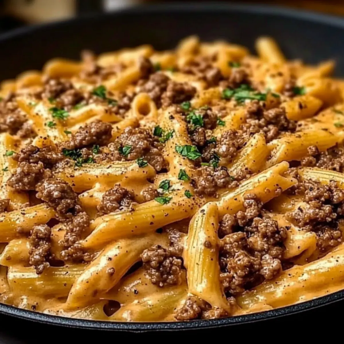High-Protein Creamy Beef Pasta for Guilt-Free Comfort Food