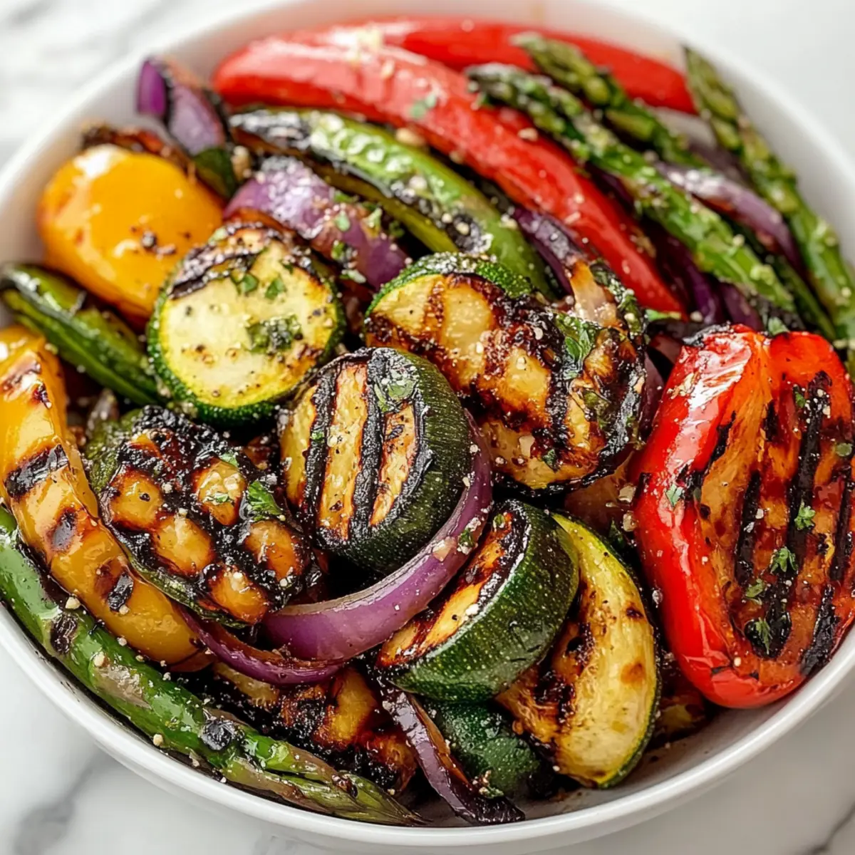 Tasty Grilled Veggies with Marinade for Flavorful BBQ Delights