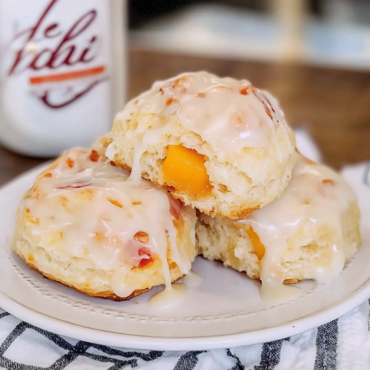 Peach Buttermilk Biscuits for a Sweet Southern Morning