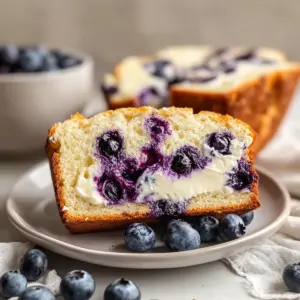 Blueberry Cream Cheese Bread