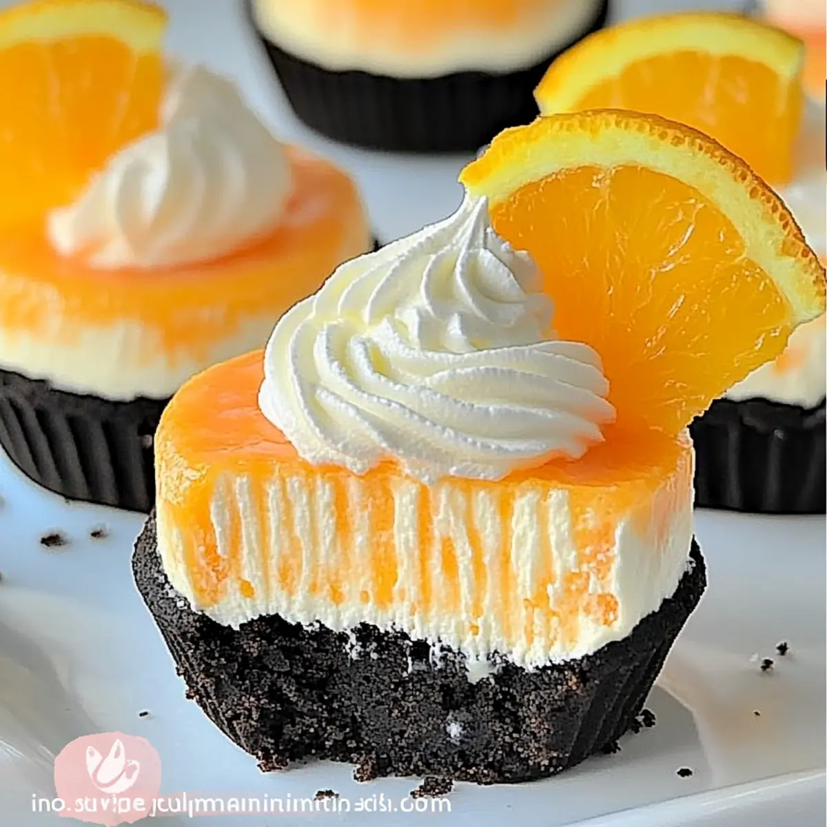 Zesty Orange Creamsicle Mini Cheesecakes You’ll Love
