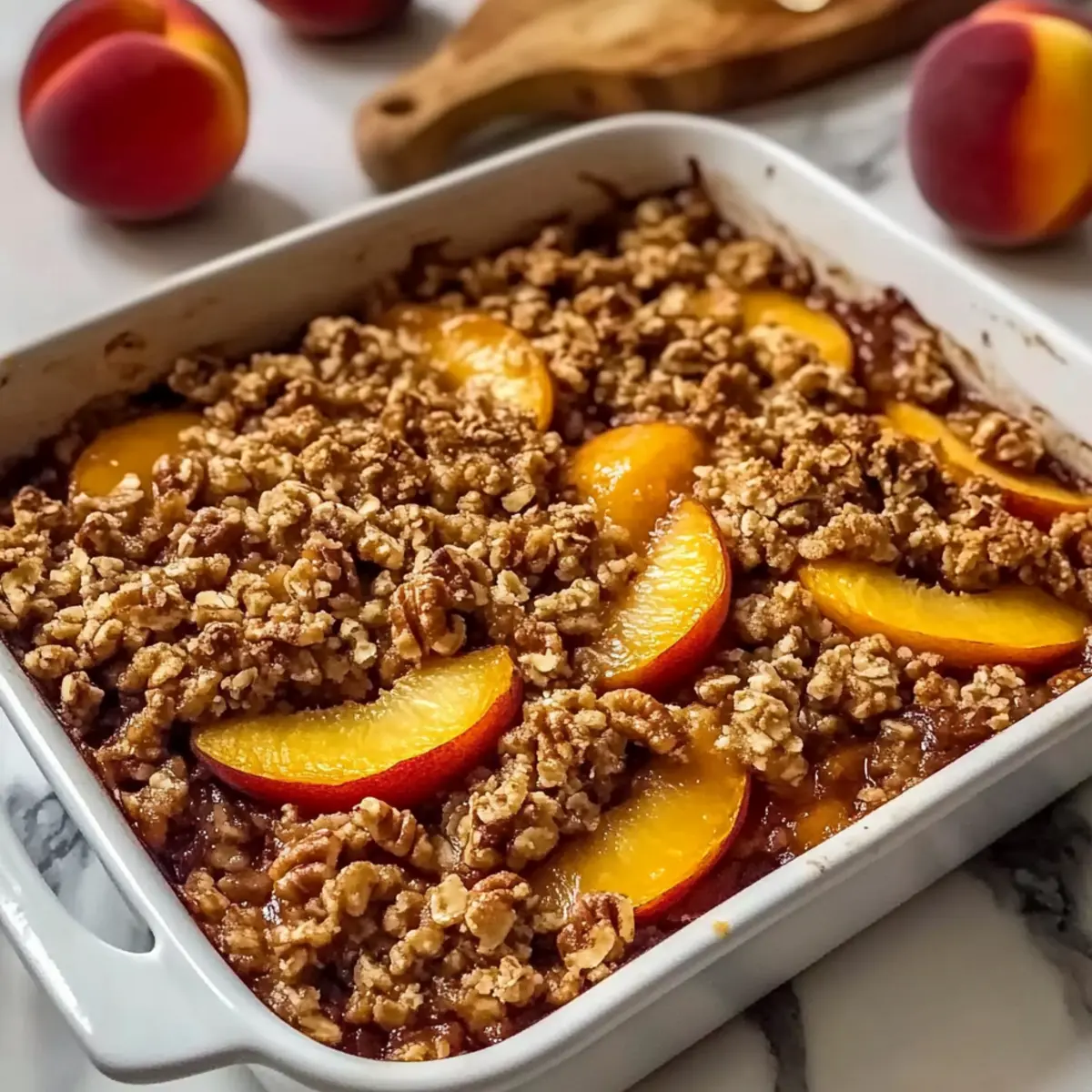 Pecan Bourbon Peach Crisp: Your Ultimate Summer Indulgence
