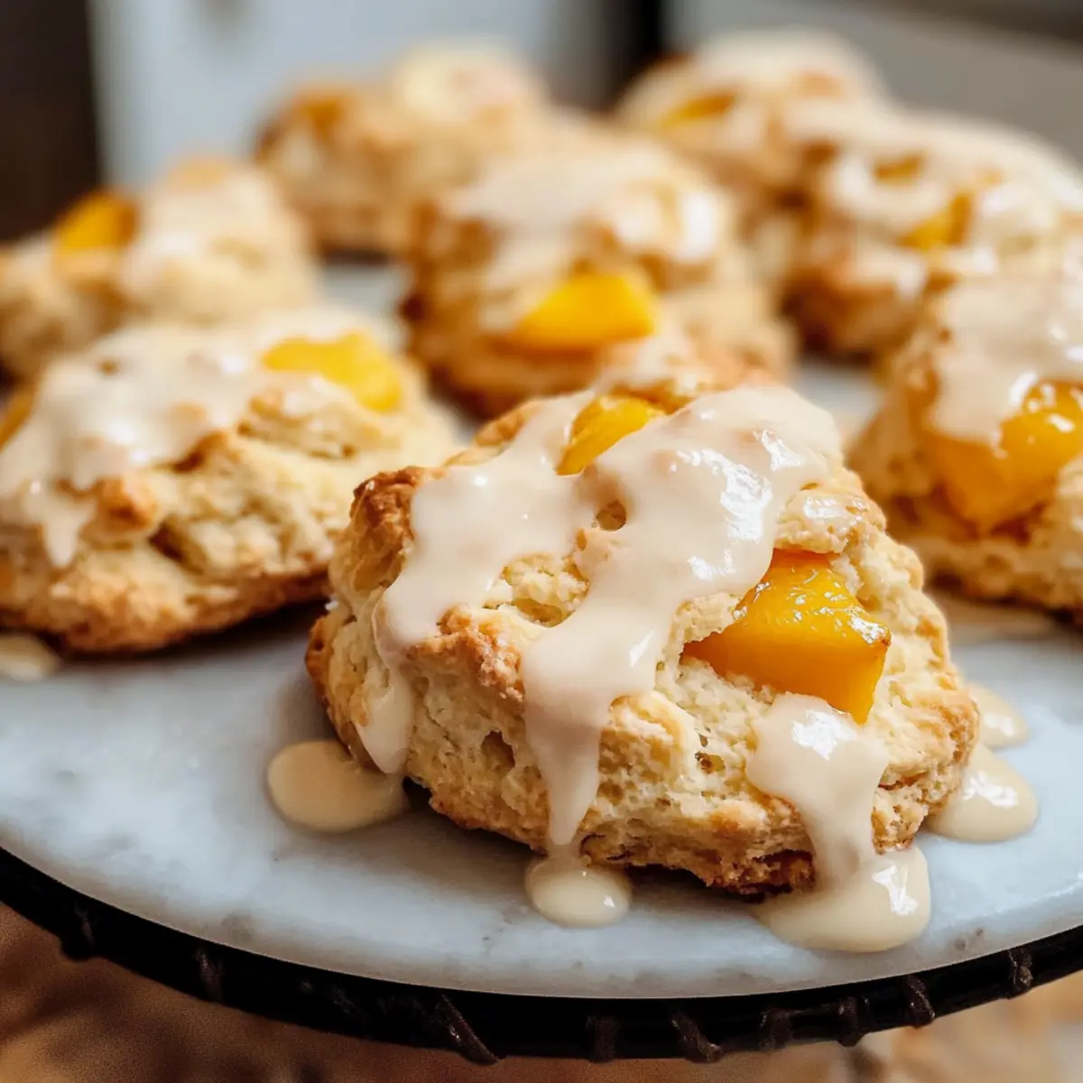 Homemade Peach Scones That Will Brighten Your Morning