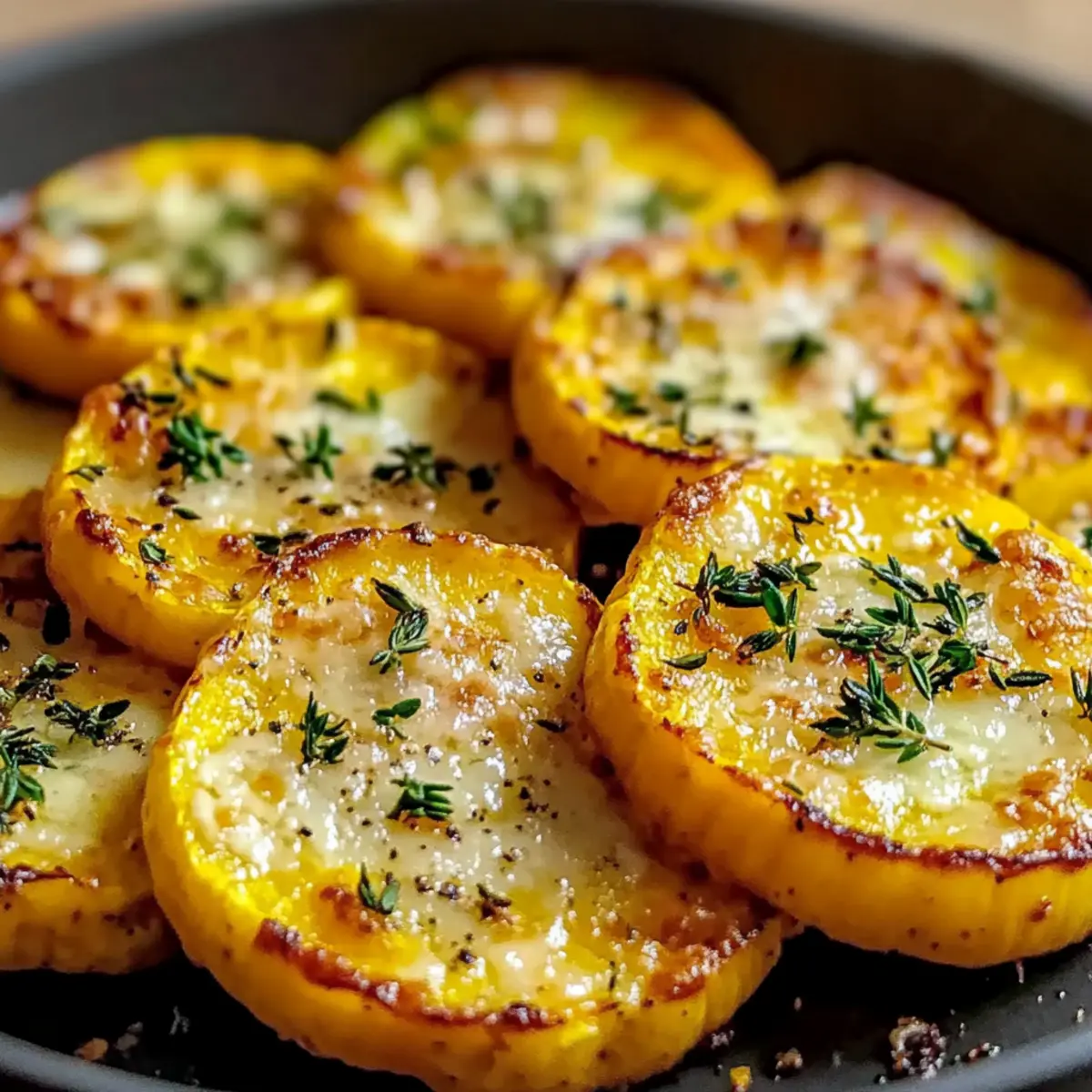 Cheesy Baked Yellow Squash Rounds That Bring Comfort Home