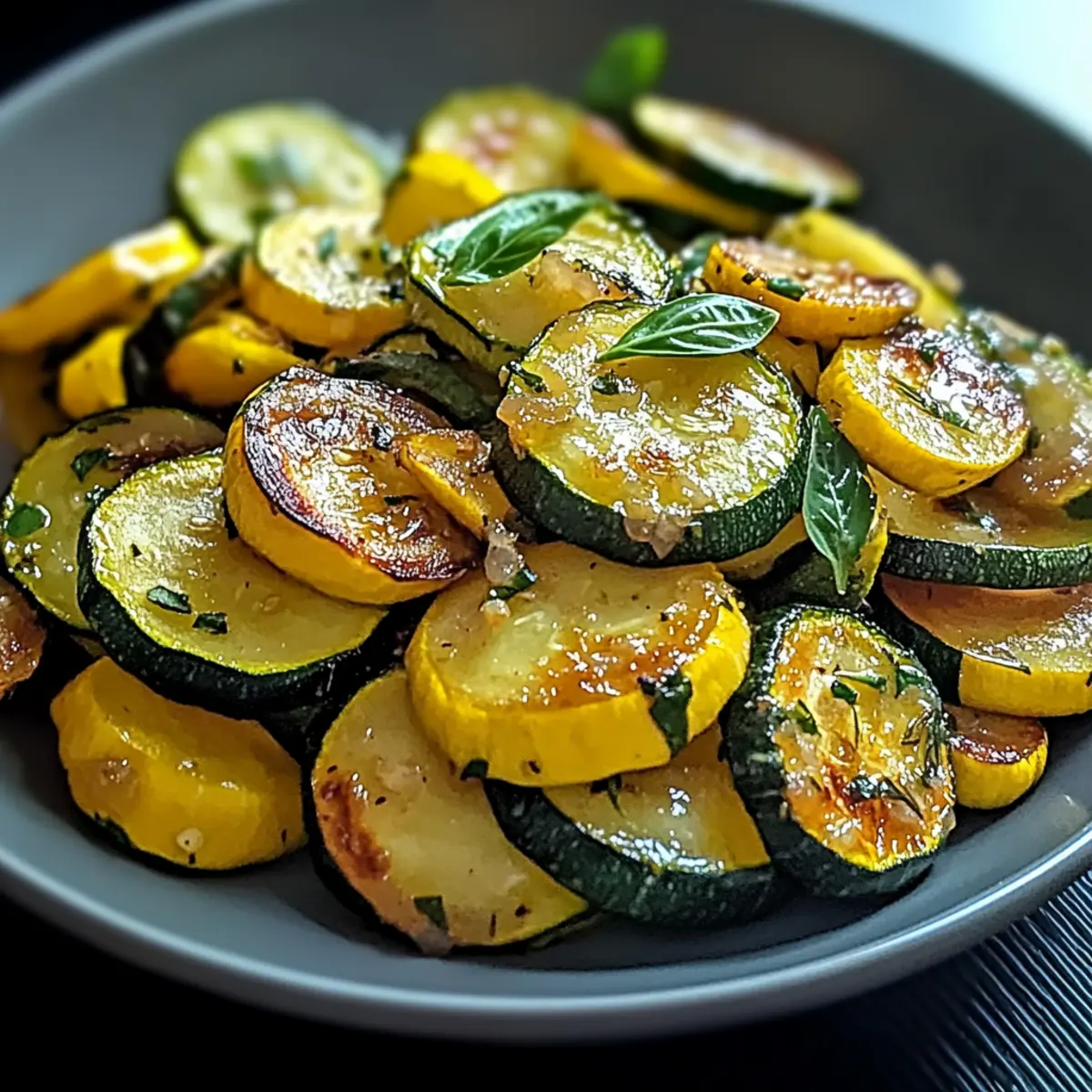 Sautéed Zucchini and Squash: The 20-Minute Flavor Boost