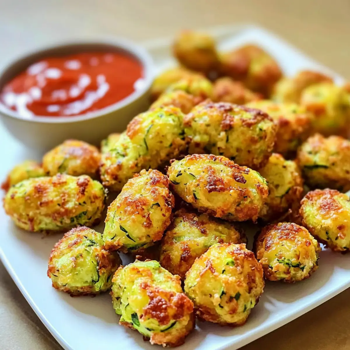 Crispy Cheesy Zucchini Tots: The Ultimate Veggie Snack Delight