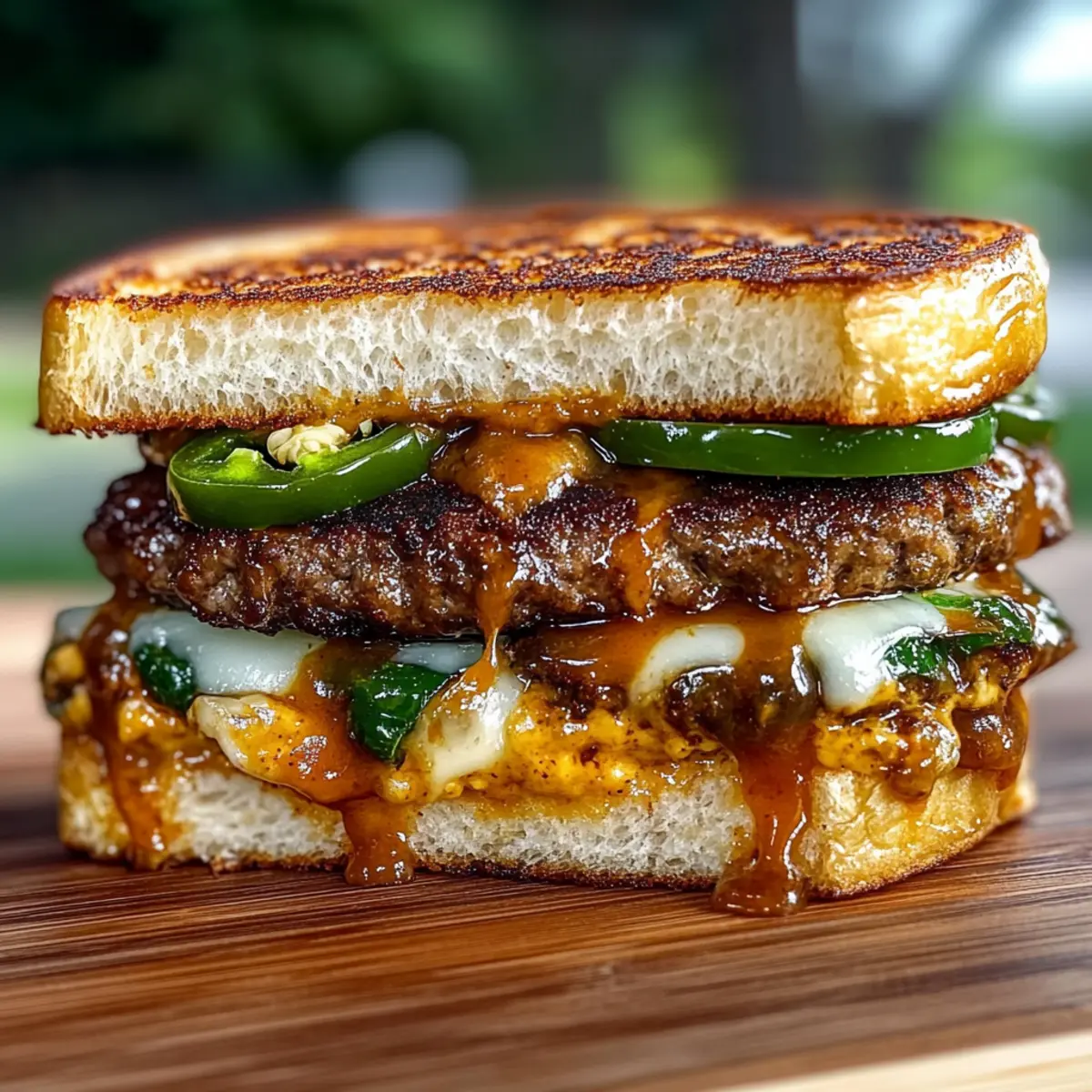 Jalapeño Popper Patty Melt: Spicy Comfort in Every Bite