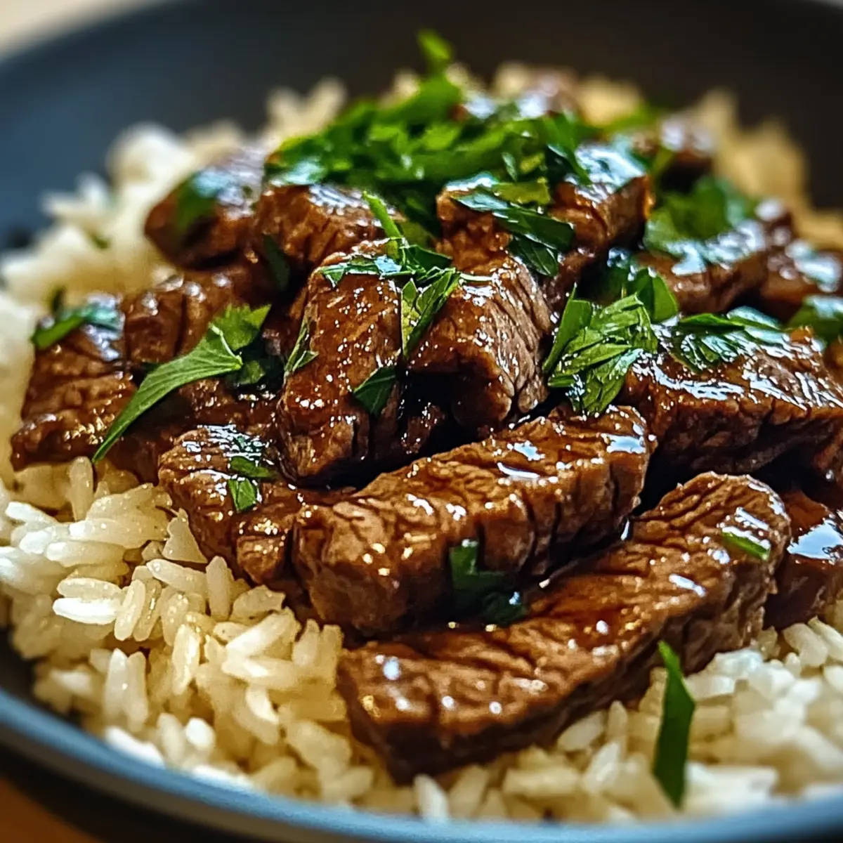 Honey Garlic Butter Steak and Rice Skillet for Cozy Weeknights