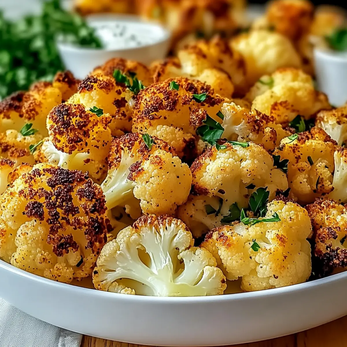 Crispy Air Fryer Roasted Cauliflower You'll Crave Every Night