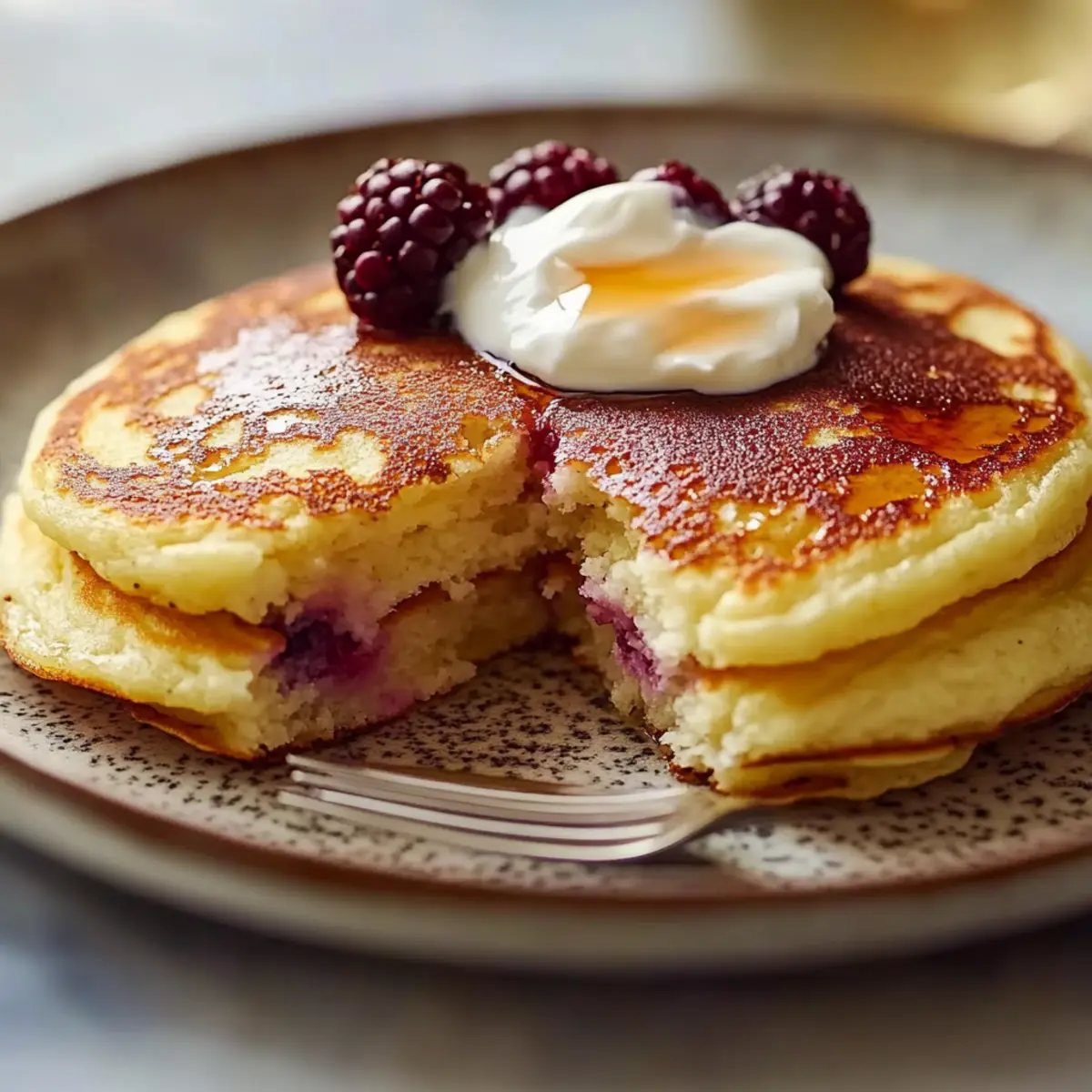 Fluffy Cottage Cheese Pancake: Your Quick, Healthy Treat