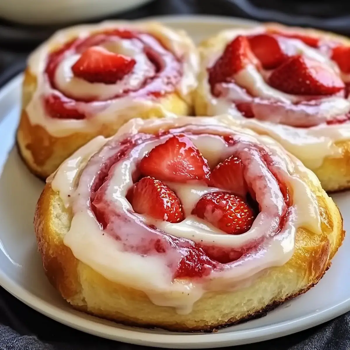 Strawberry Cheesecake Sweet Rolls That Will Wow Your Taste Buds